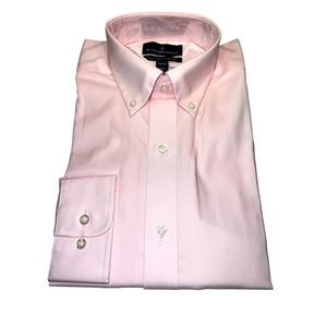 Men's Button Down dress shirt, sz 15 1/2 x 31, NWT, pink, in pkg